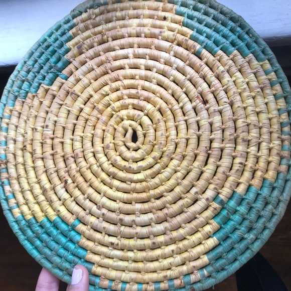Accents Straw Pot Holder Poshmark